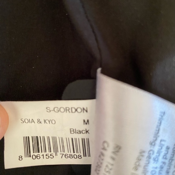 Soia & Kyo Gordon M winter pea coat black - Picture 11 of 13